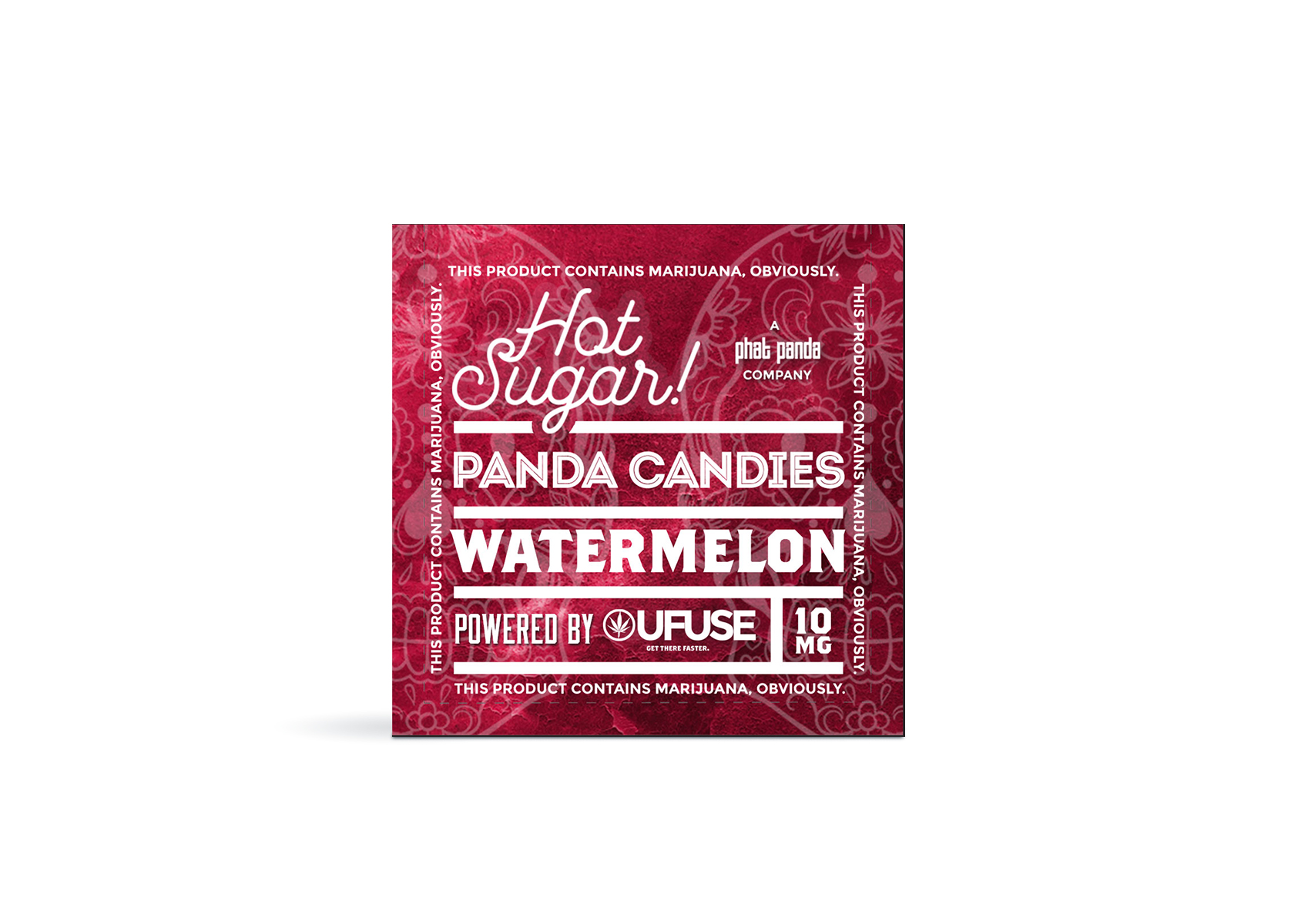 Photograph of product: 10:1 Sour Watermelon Panda Candy | 10mg