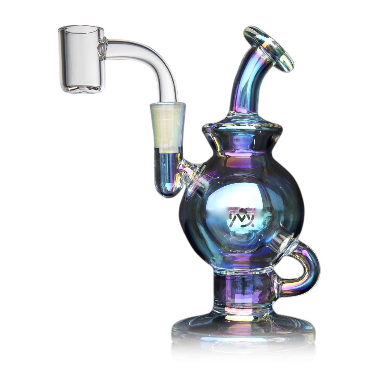 Photograph of product: Atlas Mini Dab Rig | Iridescent