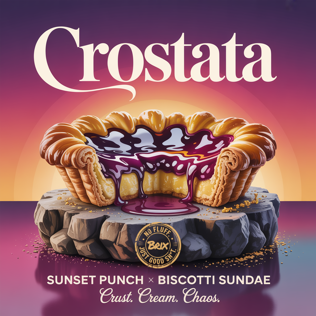 Photograph of product: BRIX | Crostata | Flower | 7g
