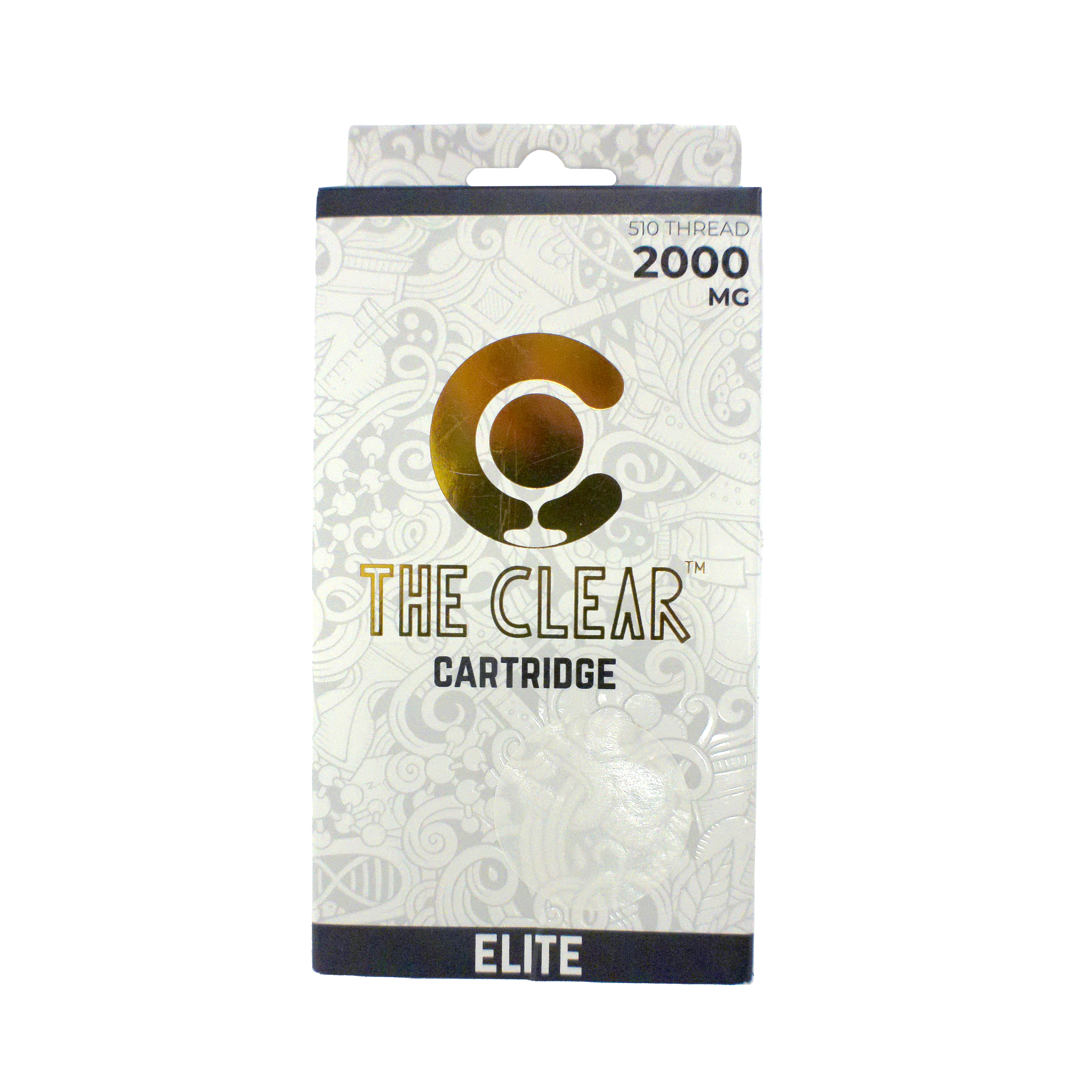 Photograph of product: The Clear Elite - Vape Cart - Threaded - Orange Cream - Hybrid - 2G