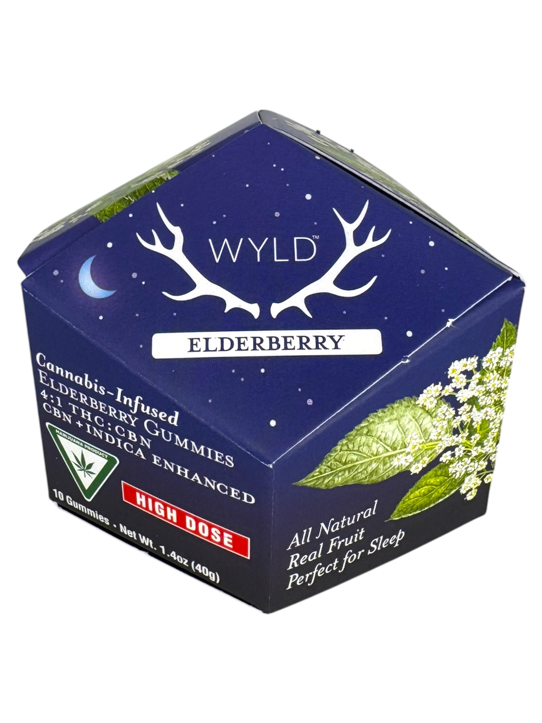 Photograph of product: 200mg Elderberry Gummies W/ Cbn