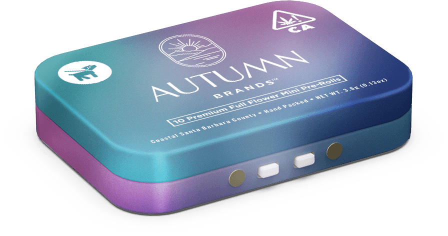 Photograph of product: Autumn Brands - Purple Carbonite 3.6g 10Pk Prerolls Oui'd
