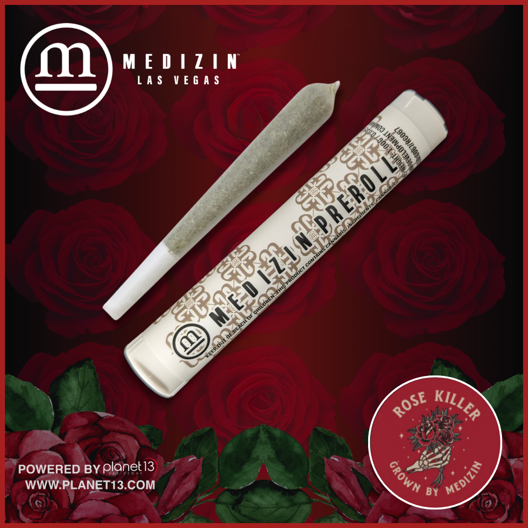 Photograph of product: Medizin Rose Killer 1g Preroll