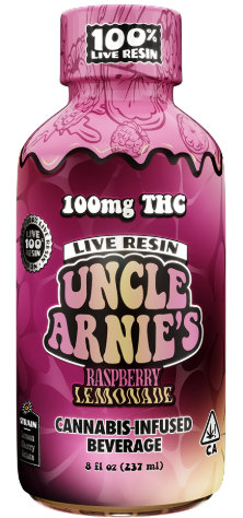 Photograph of product: Raspberry Lemonade[H] - 100MG Live Resin Beverage 8OZ