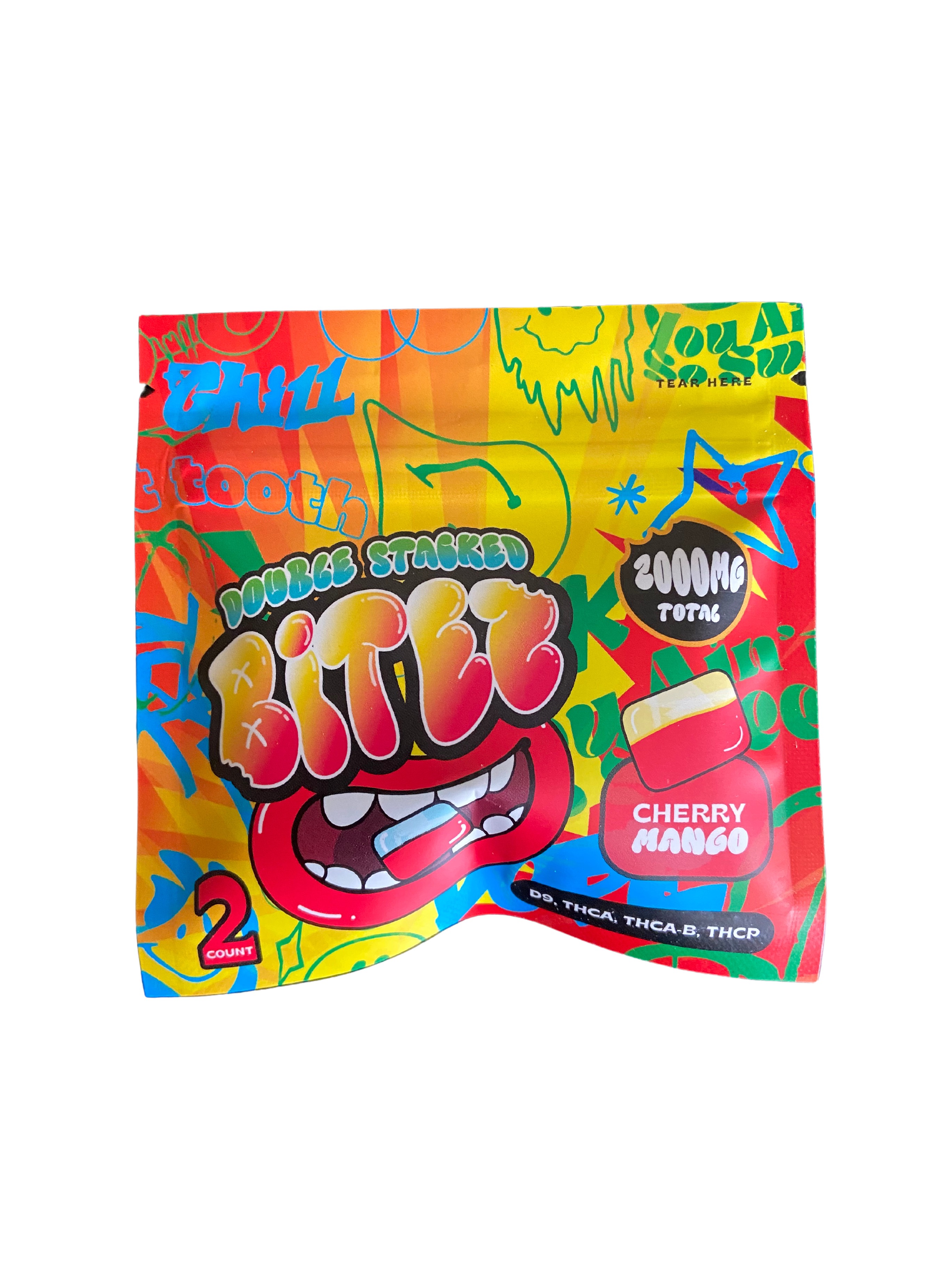 Photograph of product: Bites  Cherry Mango Hemp Derived