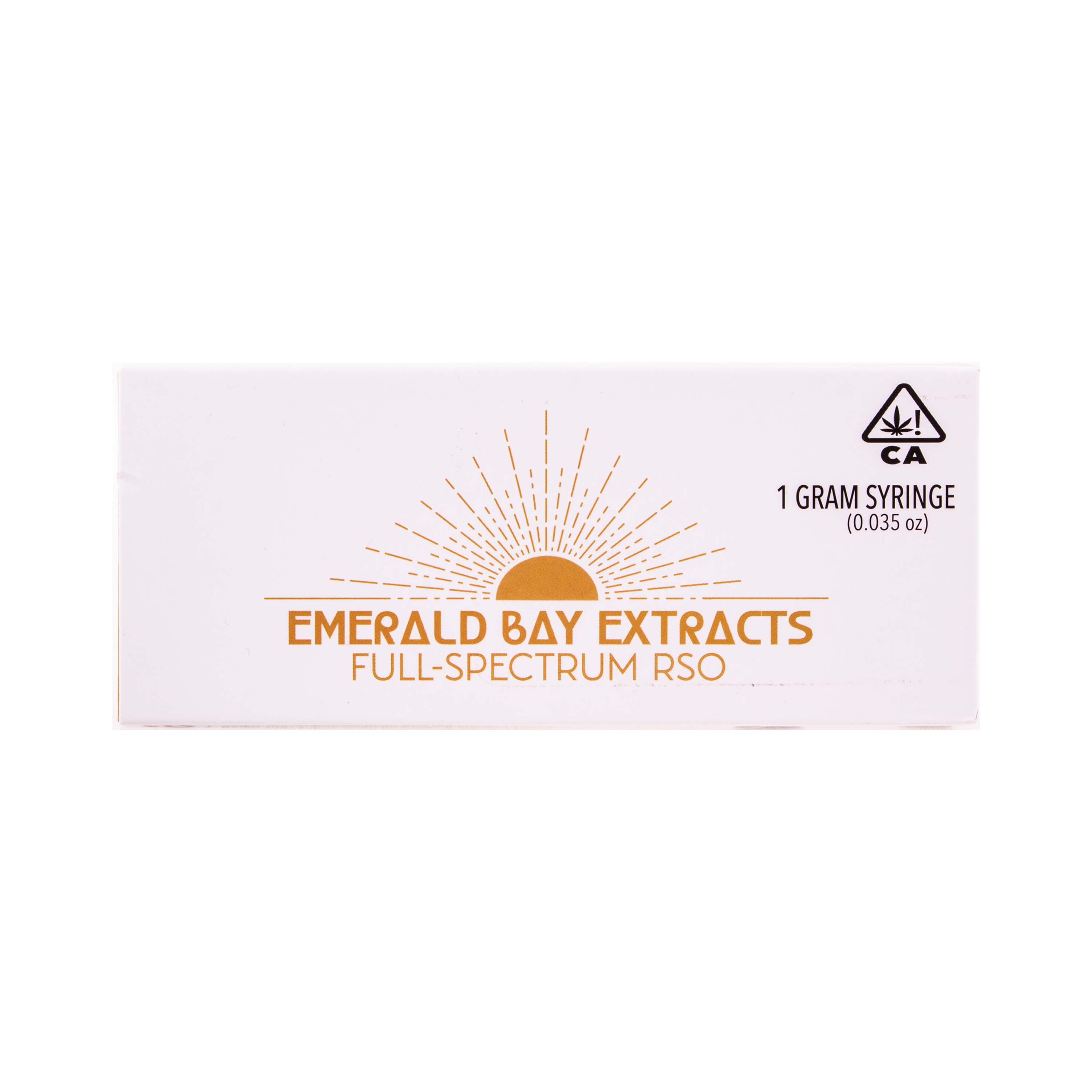 Photograph of product: Emerald Bay Extracts | Gush Mintz RSO Syringe (1:1 TH-oui:CBD - 1g)