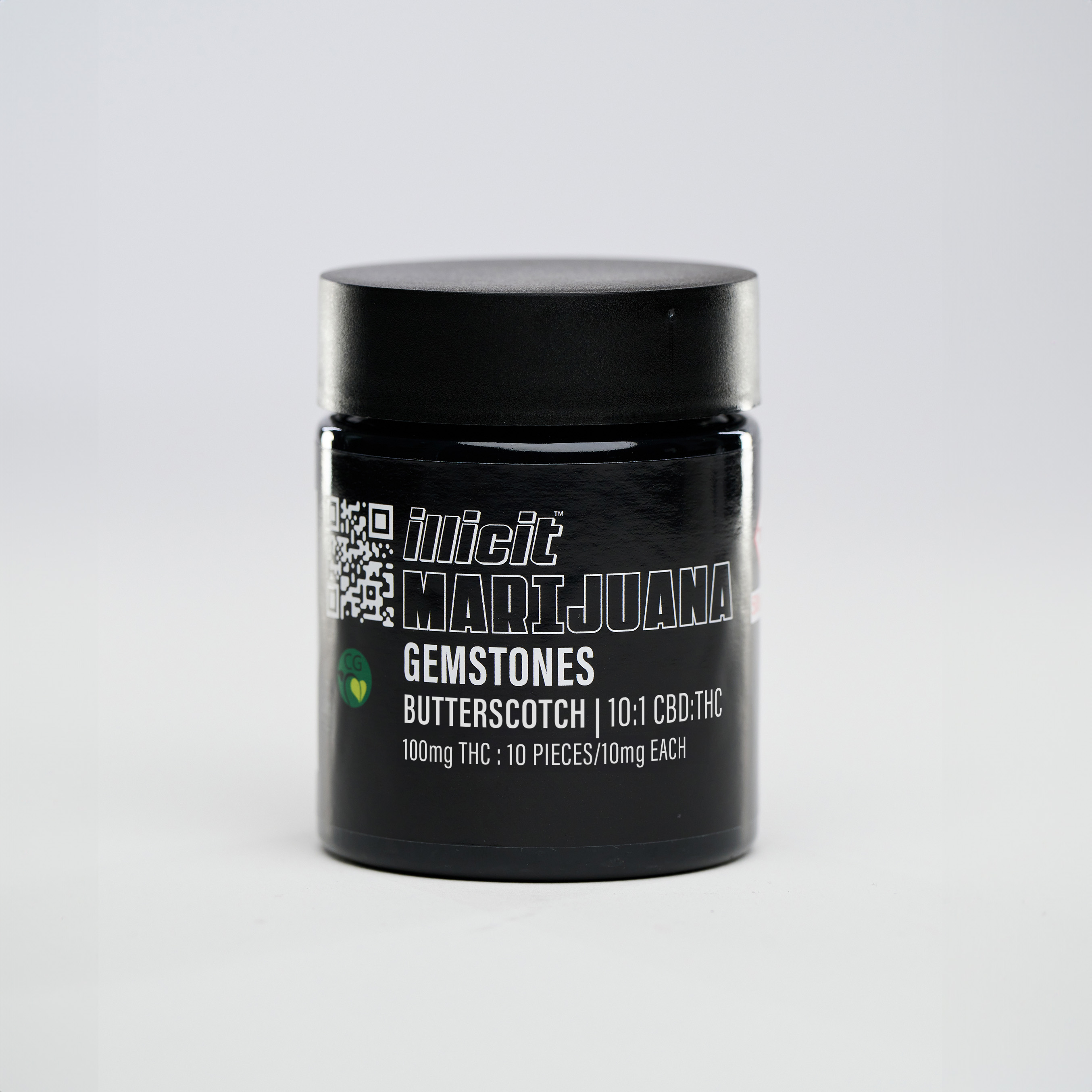 Photograph of product: Butterscotch 10:1 CBD:TH-oui Gemstones 100mg