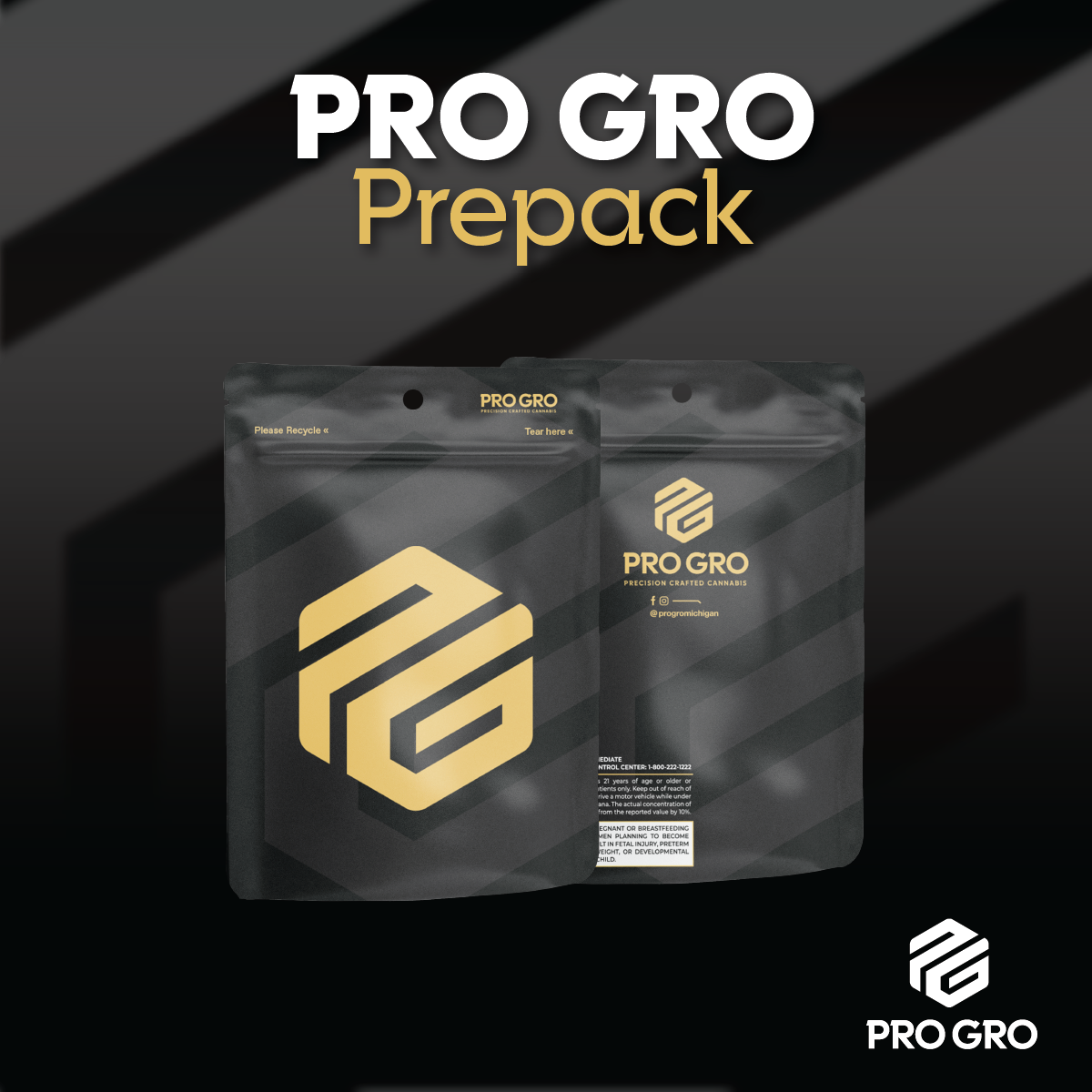 Photograph of product: Pro Gro Pre Packed 3.5G - Red Runtz