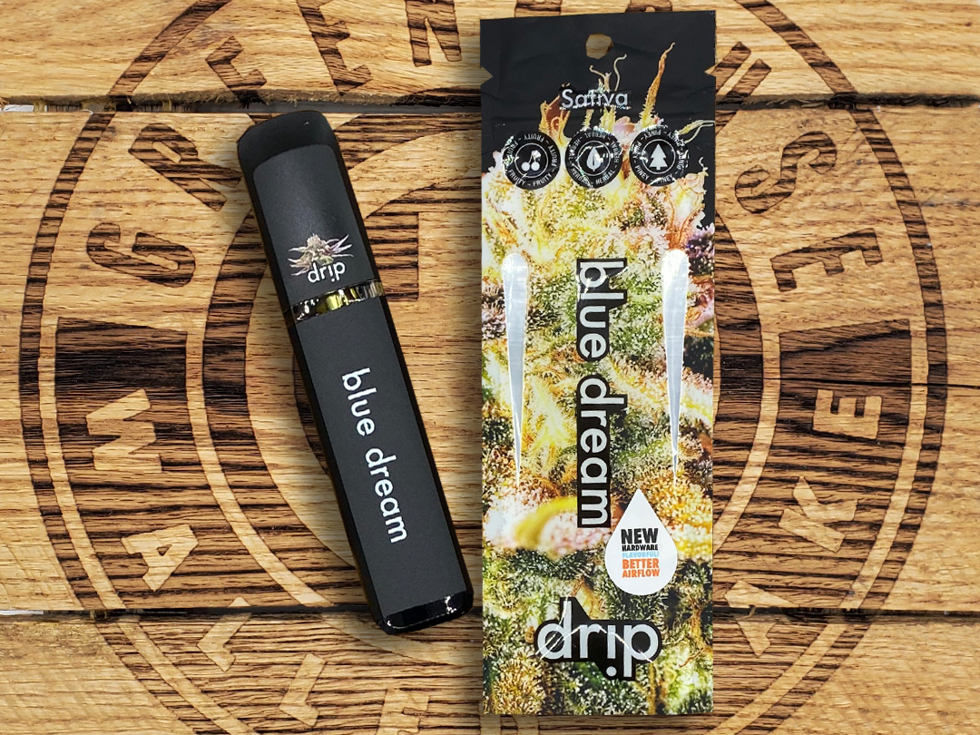 Photograph of product: Drip | Blue Dream | 2g AIO Cart