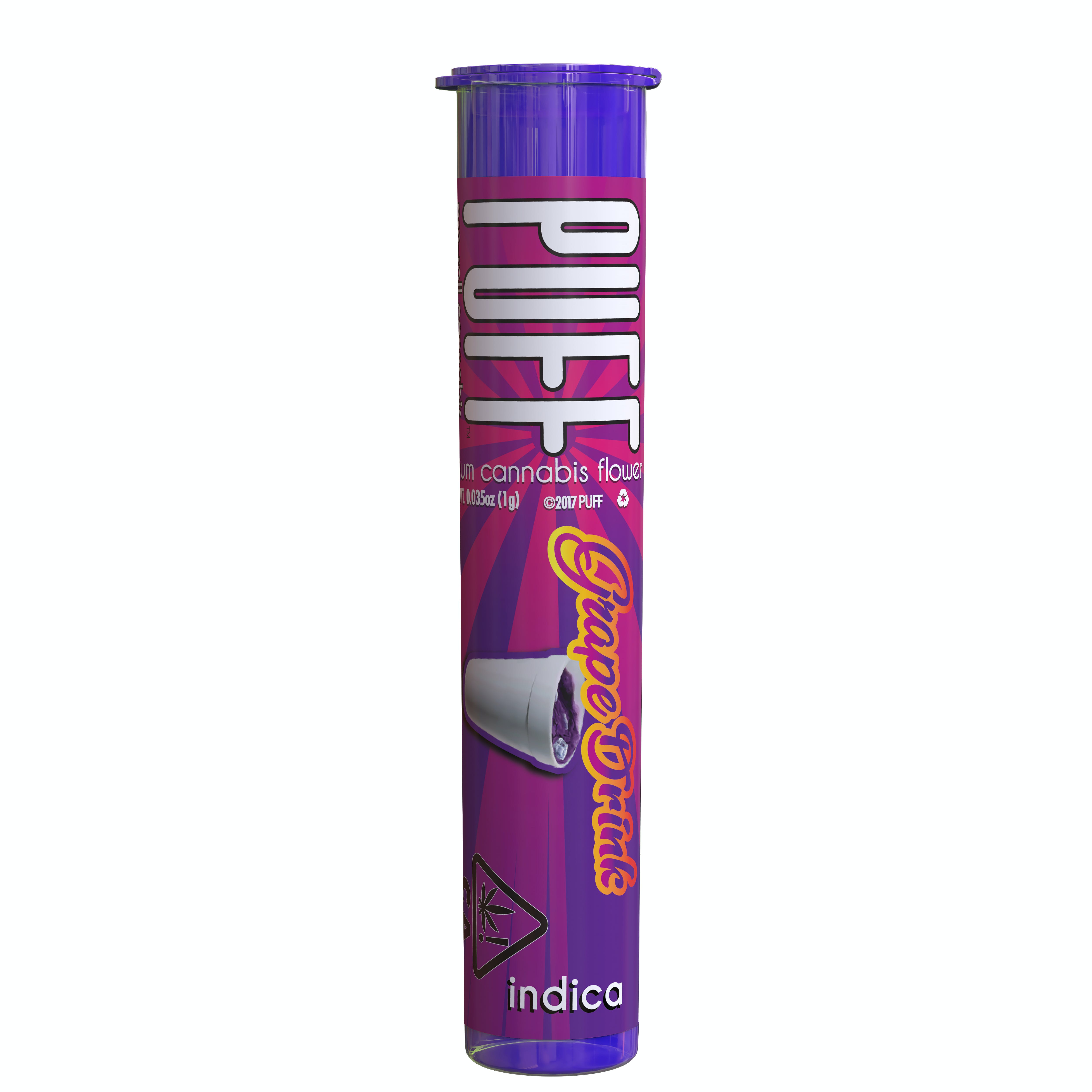 Photograph of Product: Grape Drink - indica - 1 gram pre-roll