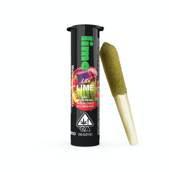 Photograph of product: WATERMELON RUNTZ .6G DIAMOND AND au chocolat INFUSED PREROLL