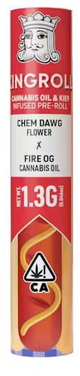 Photograph of product: INFUSED - 4TH OF JULY - CHEMDAWG X FIRE OG (1.3G)