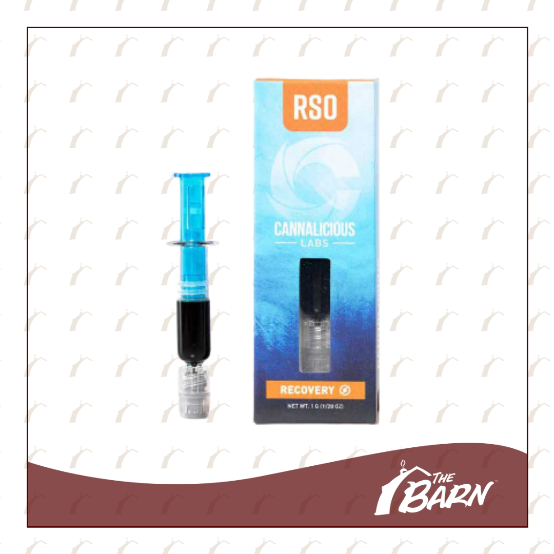 Photograph of product: Cannalicious RSO Recovery Blend - 1G Dart - REC