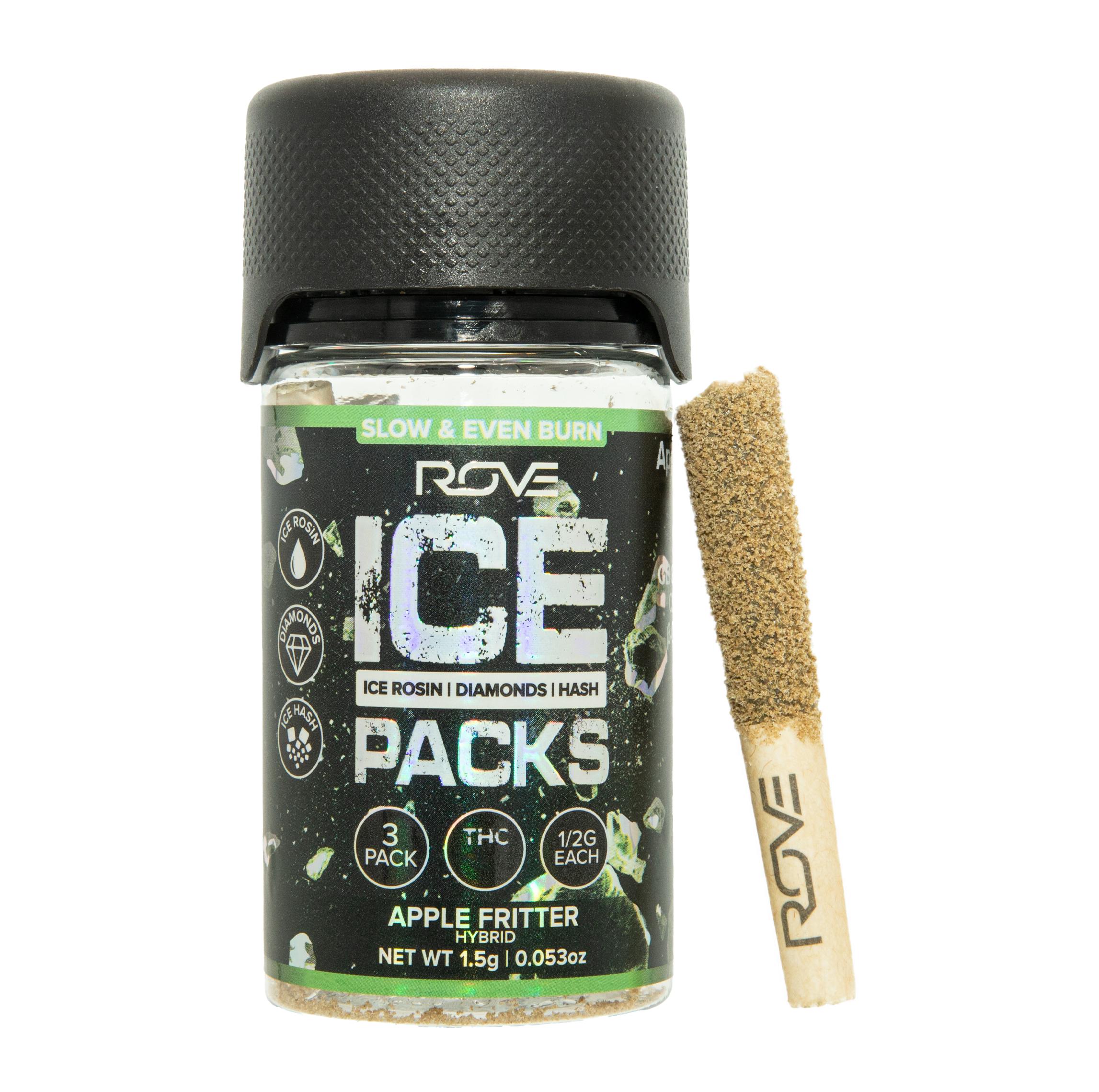 Photograph of product: APPLE FRITTER INFUSED PRE-ROLL 3PK [1.5G]
