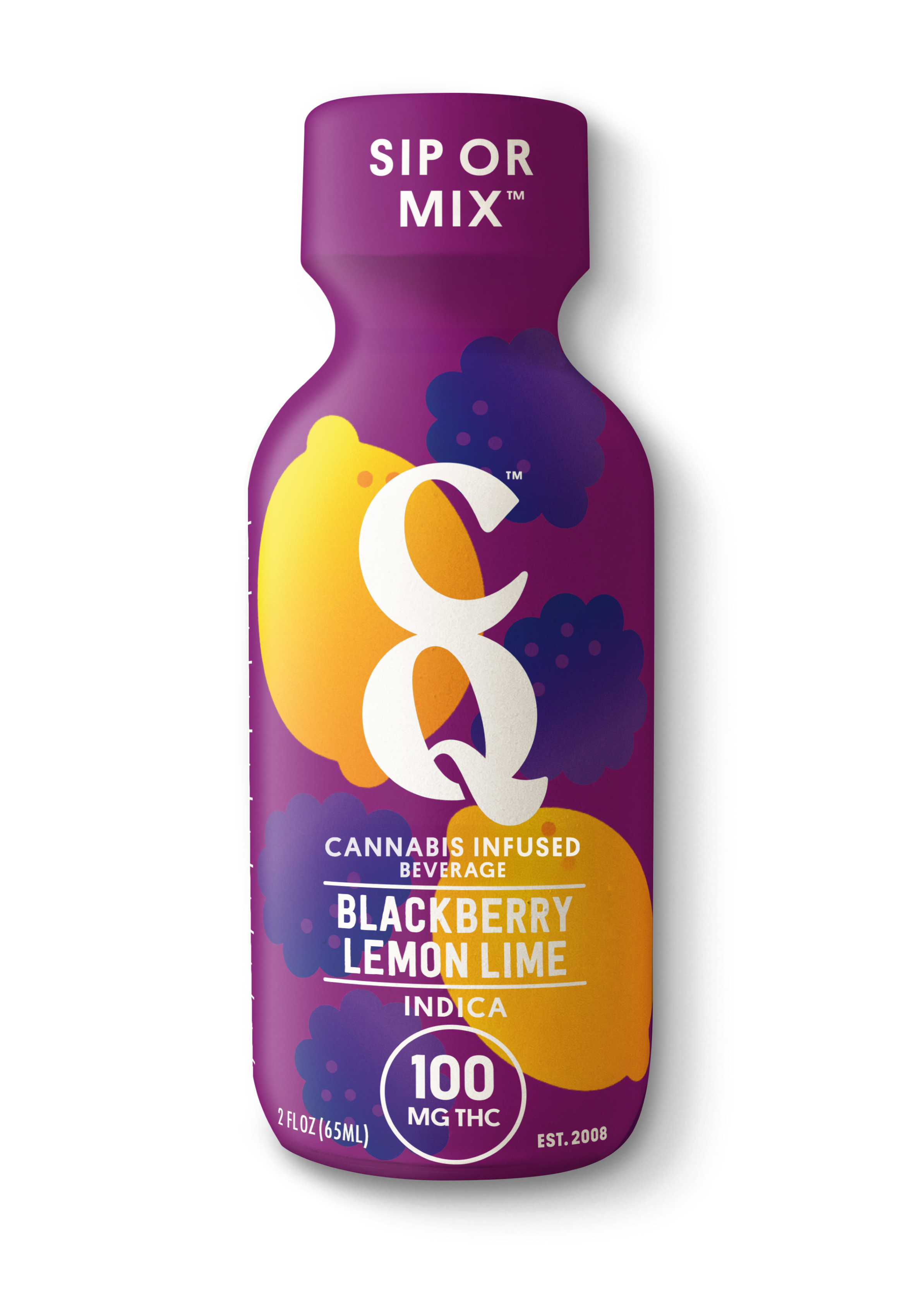 Photograph of product: Blackberry Lemon Lime Shot 2oz  | 100mg