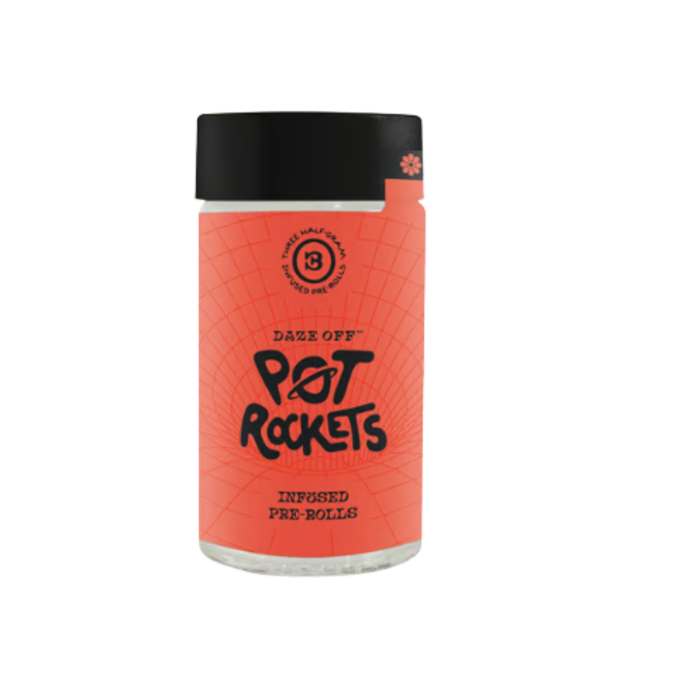Photograph of product: Daze Off | Concierge Pot Rockets 3pk | 1.5g