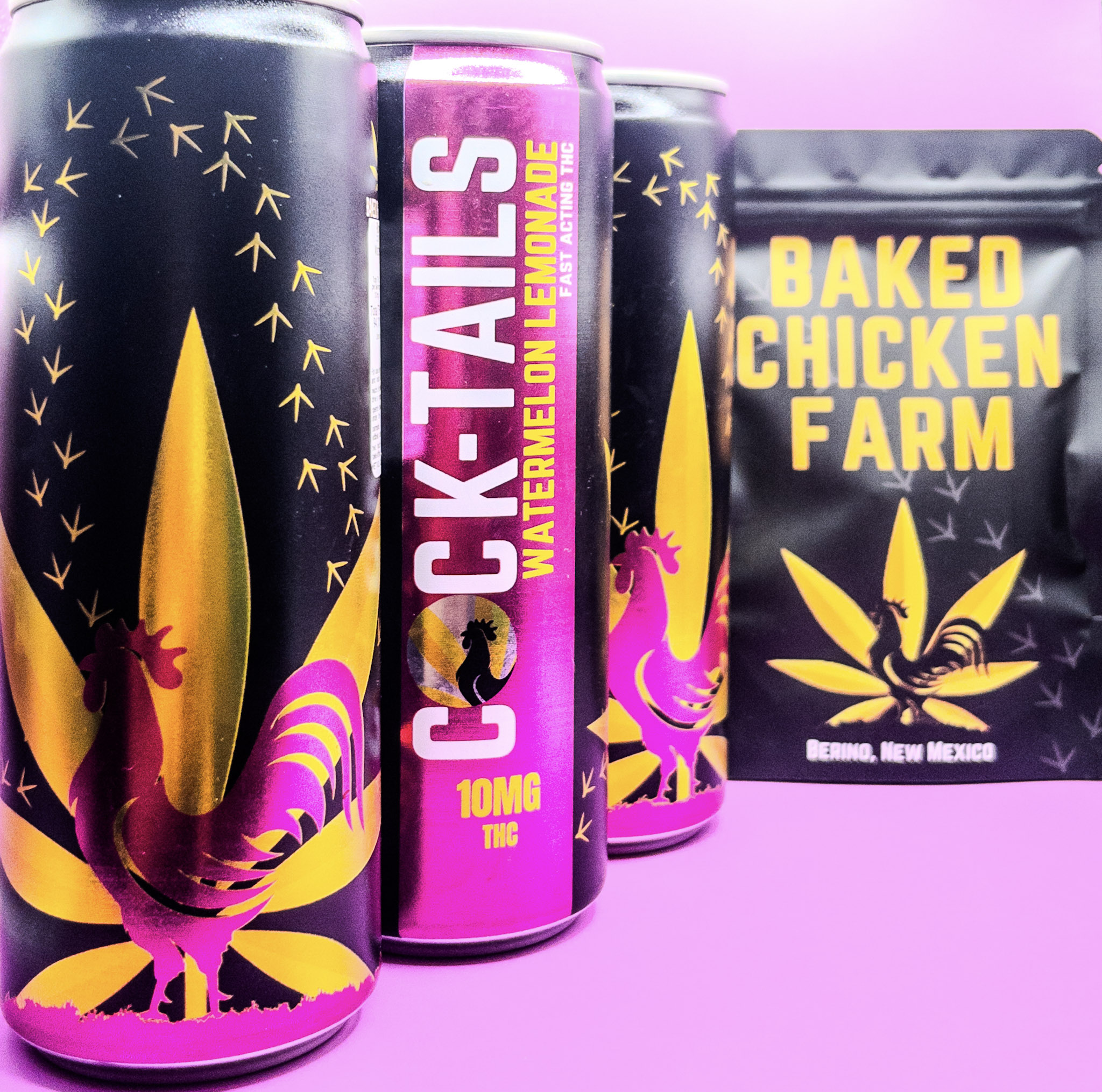 Photograph of product: Baked Chicken Farm - Watermelon Lemonade 10mg Drink
