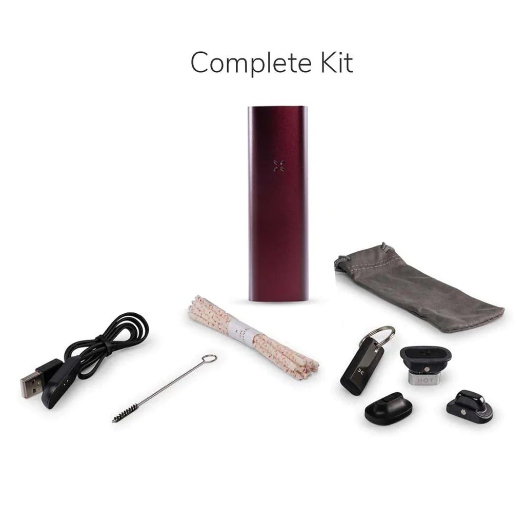 Photograph of product: PAX 3 Basic Kit - Burgundy