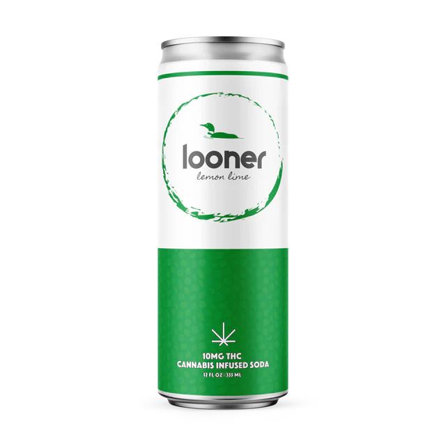 Photograph of product: Looner - Lemon Lime - 10mg TH-oui - 12oz