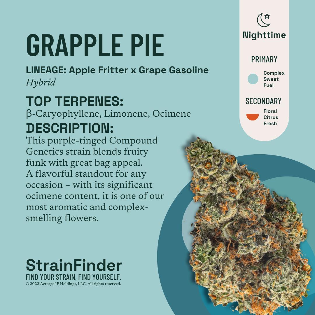 Photograph of product: Grapple Pie I 3.5g I The Botanist