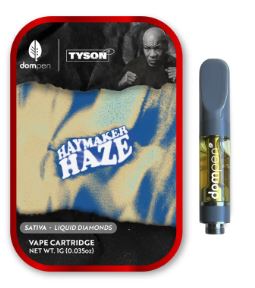 Photograph of product: RTU - HAYMAKER HAZE [S] LIQUID DIAMONDS - DOMPEN X TYSON