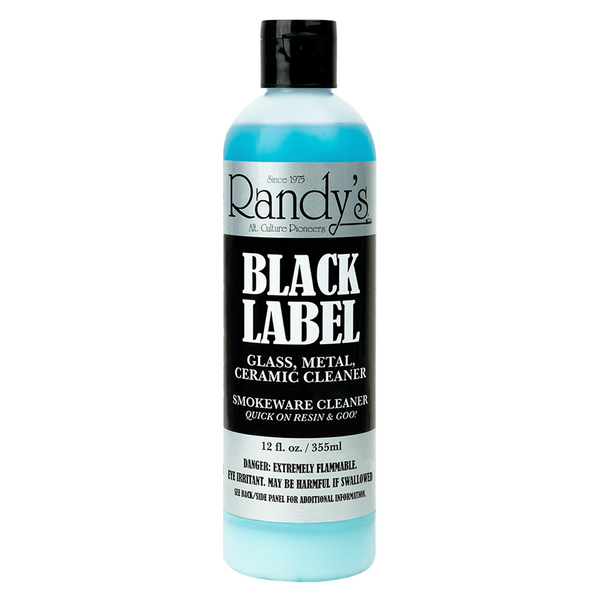 Photograph of product: Randy's Black Label Glass Cleaner