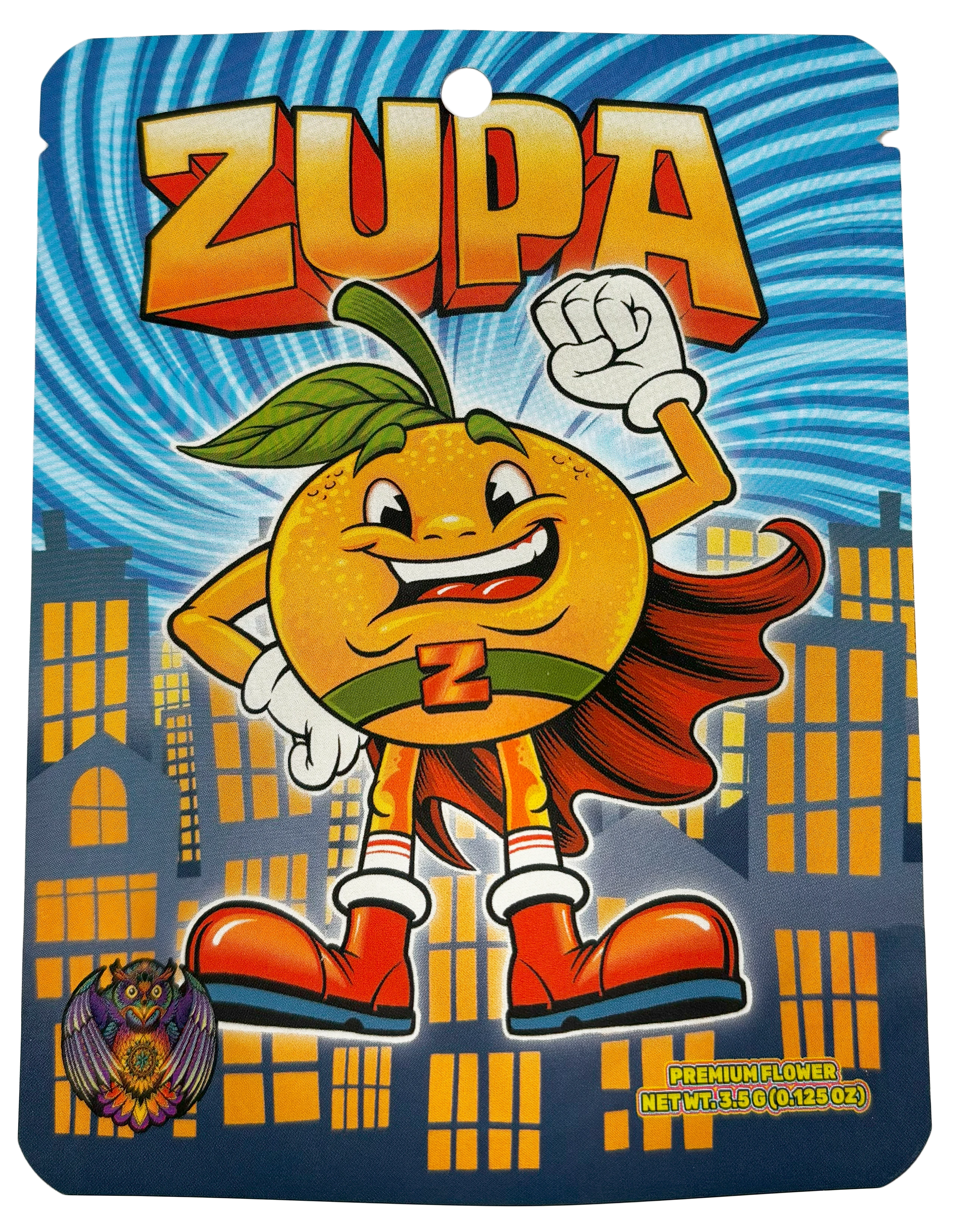 Photograph of product: Michigander Fire | Zupa | Pre-Packaged Flower - 3.5g