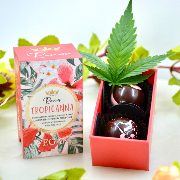 Photograph of product: Rosie's | 5mg TH-oui | Tropiccana Bonbon | 2 Pack