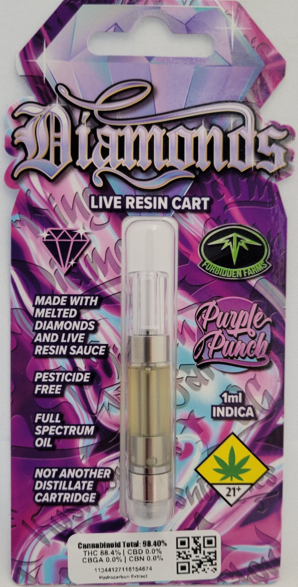 Photograph of product: Purple Punch "Live Resin" | 1g