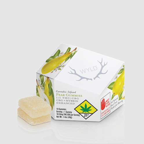 Photograph of product: DOHC - Pear CBG [1:1] - 10pk Edibles