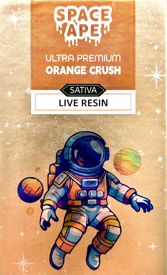 Photograph of product: Orange Crush - Live Resin - Disposable