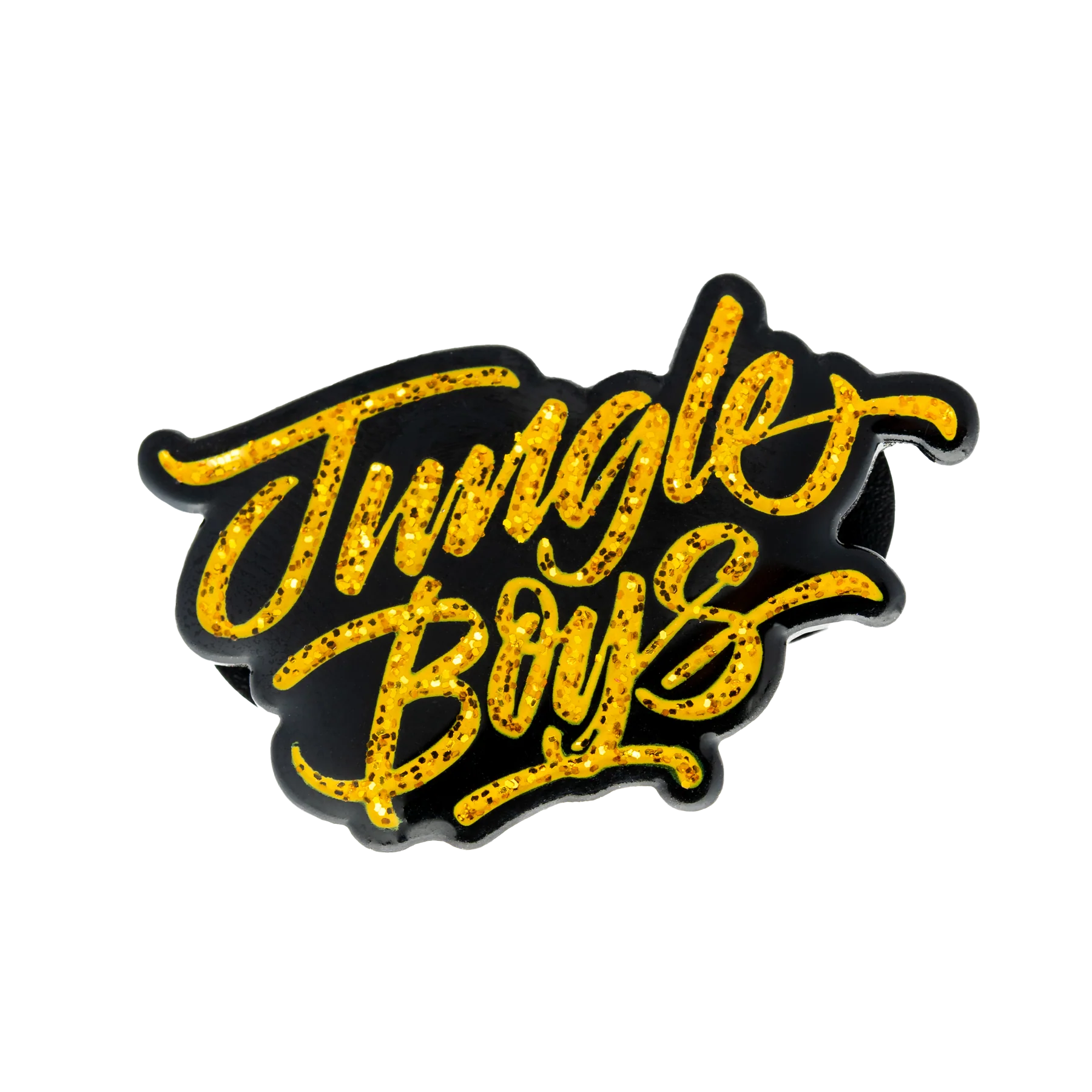 Photograph of product: Stacked Emblem Pin | Gold