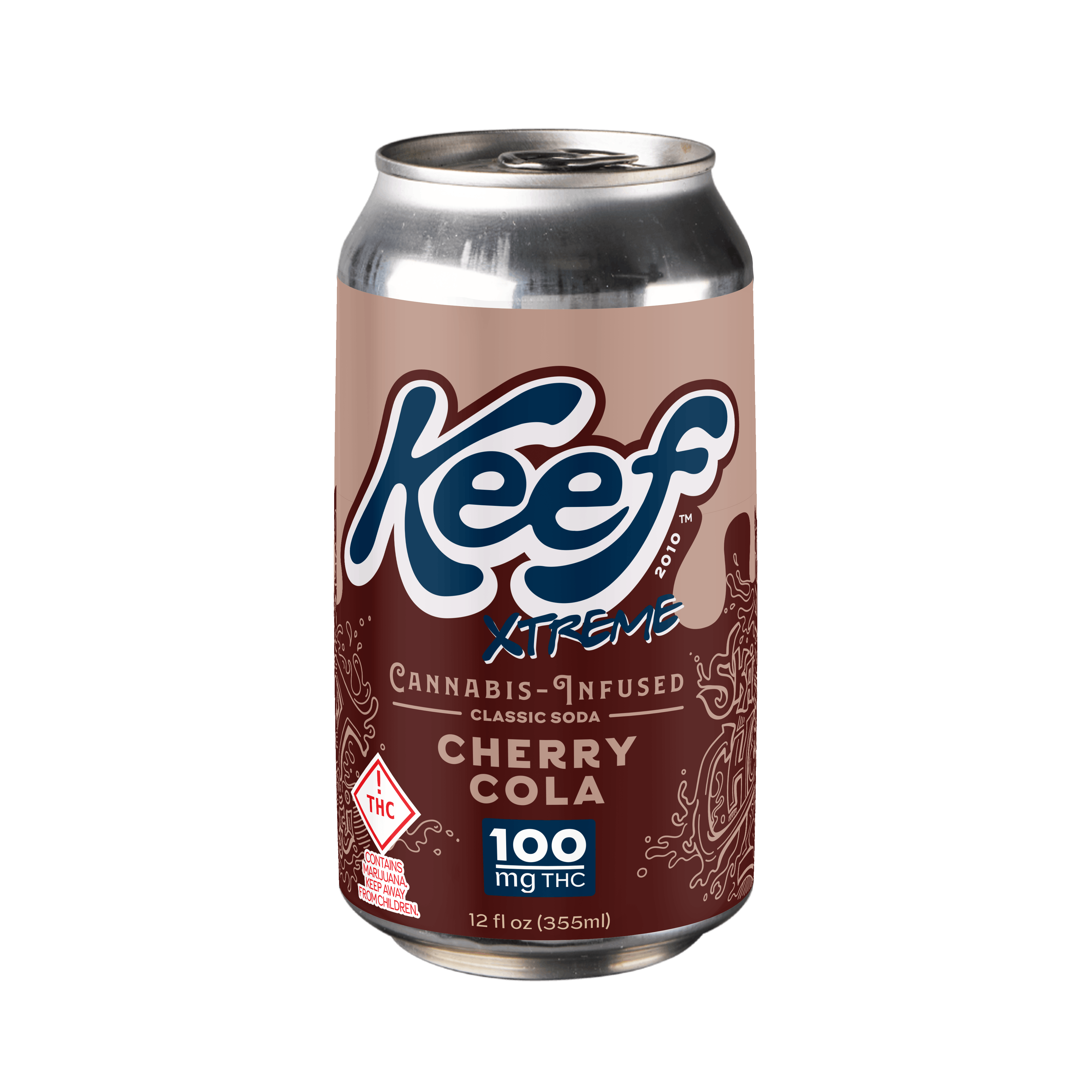 Photograph of product: Keef Classic Soda Cherry Cola Xtreme 100mg