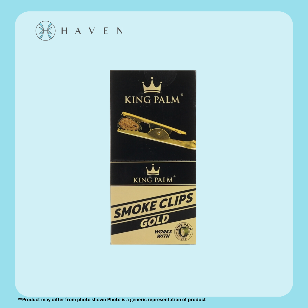 Photograph of product: King Palm Gold Smoke Clip