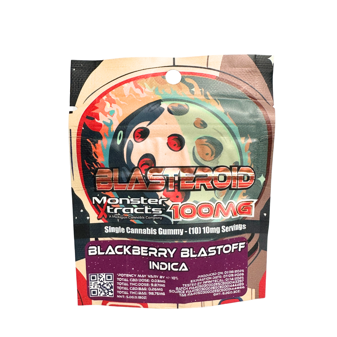 Photograph of product: Blasteroid | Blackberry Blastoff | Single 100mg