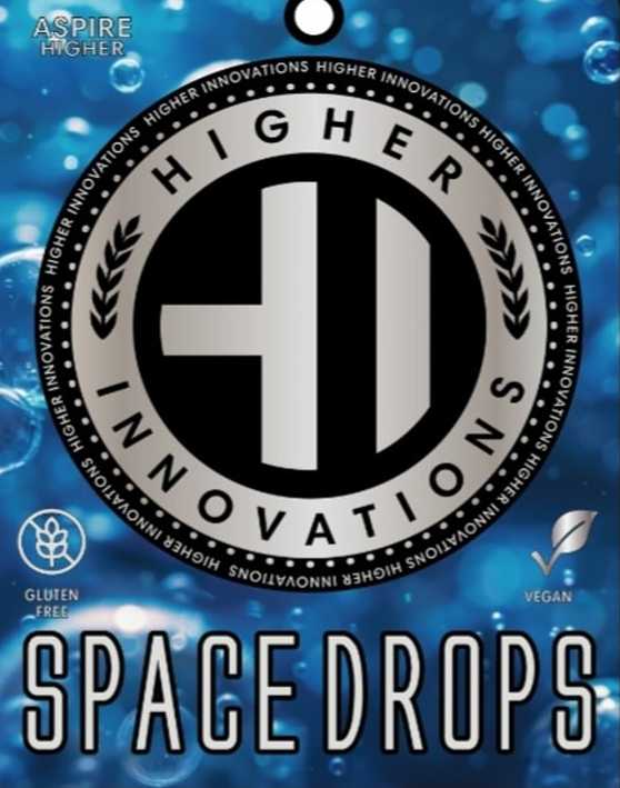 Photograph of product: Higher Innovations Wild Cherry Space Drops 1:1 TH-oui : CBD 200MG