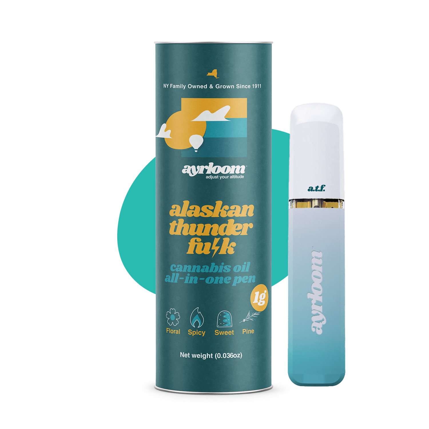 Photograph of product: Alaskan Thunder F*ck Hybrid | Disposable Vape
