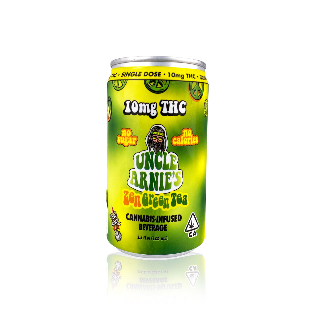 Photograph of product: UNCLE ARNIE'S - Drink - Zen Green Tea - 7.5oz - 10MG