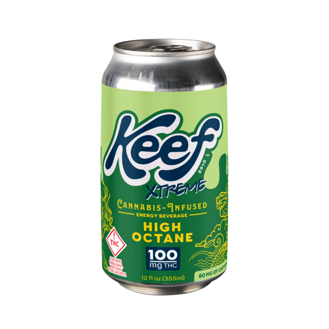 Photograph of Product: Keef - 100mg Xtreme Soda - High Octane