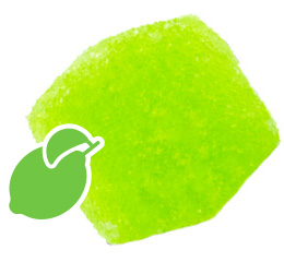 Photograph of product: DROPS - EDIBLE GUMMY - 100MG - SINGLE - HYBRID - LIME
