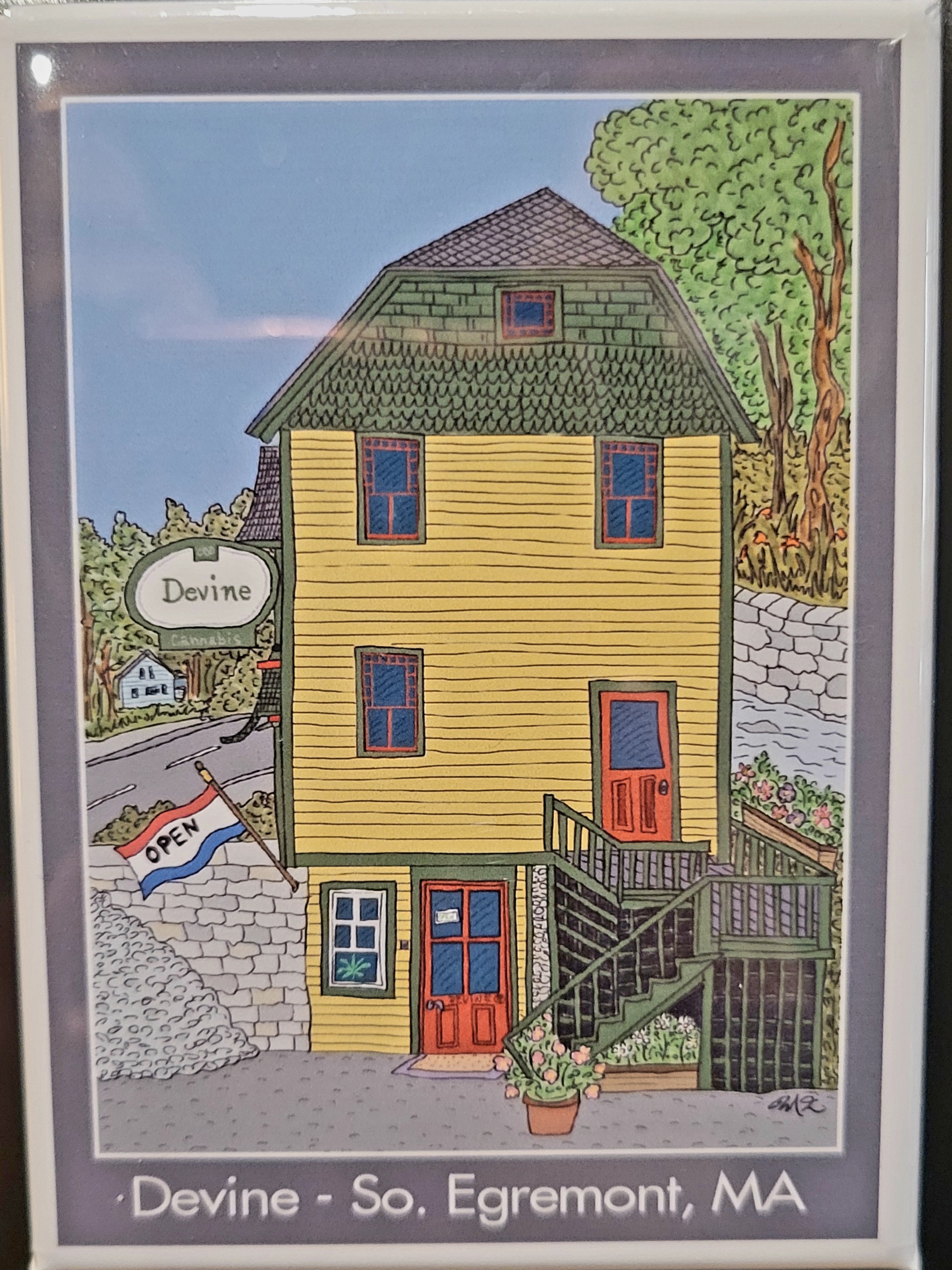 Photograph of product: Devine Greeting Card