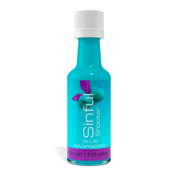 Photograph of product: Beverage (1.7oz) | Blue Raspberry Shooter