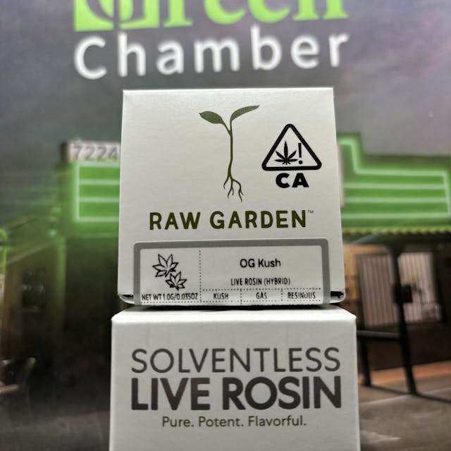 Photograph of product: OG Kush Live Rosin - Concentrate