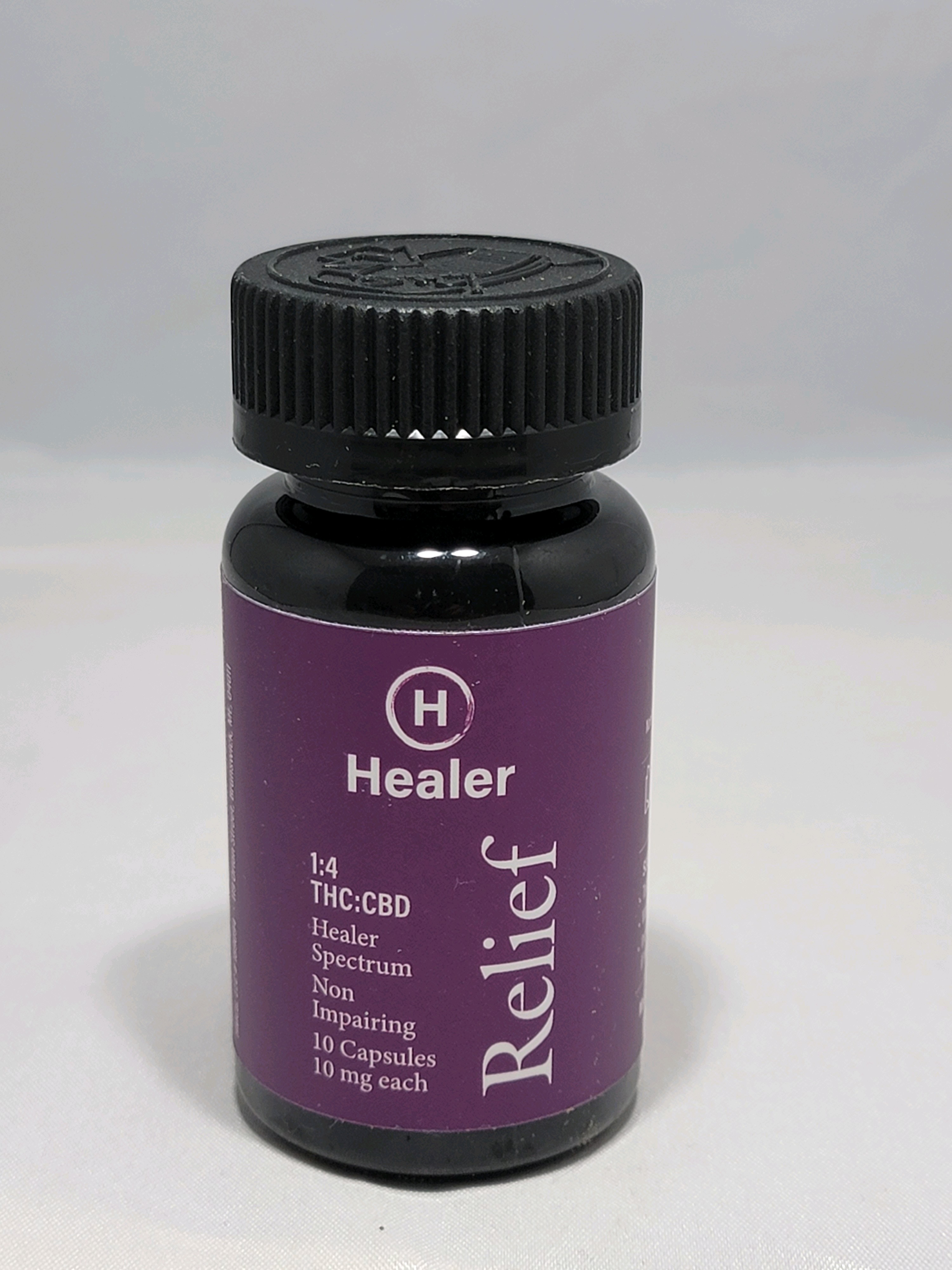 Photograph of product: Healer Relief 10 mg (10 capsules)