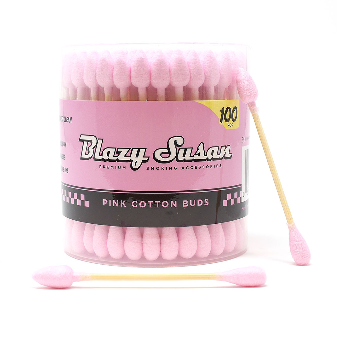 Photograph of product: Blazy Susan - 100ct Pink "Cotton Buds"