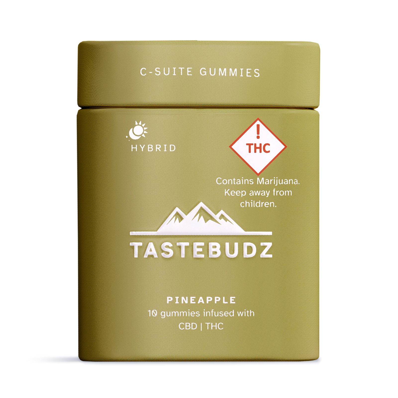 Photograph of product: Pineapple 1:1 Rosin Gummies