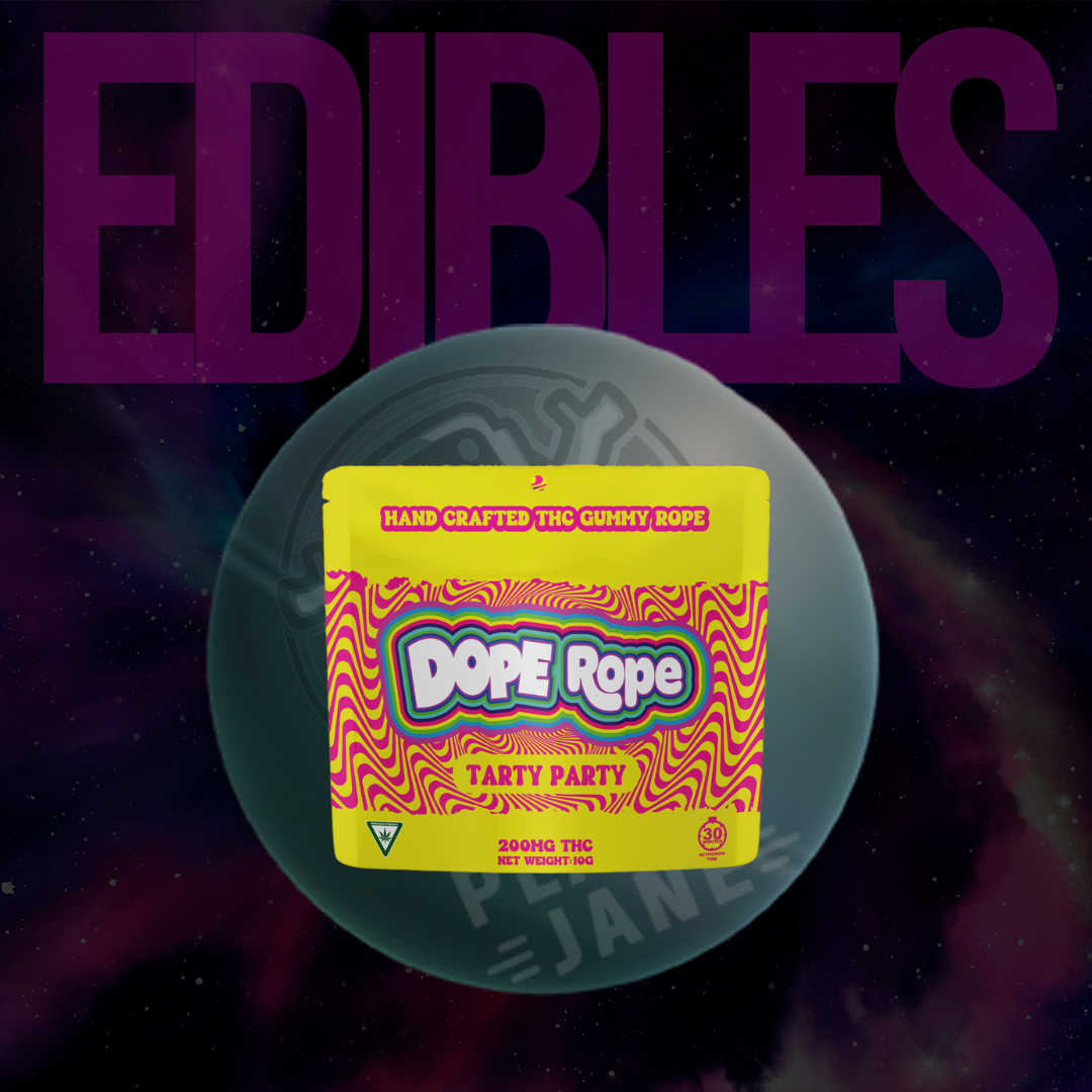 Photograph of product: Dope Rope - 200mg Gummy Rope - Tarty Party
