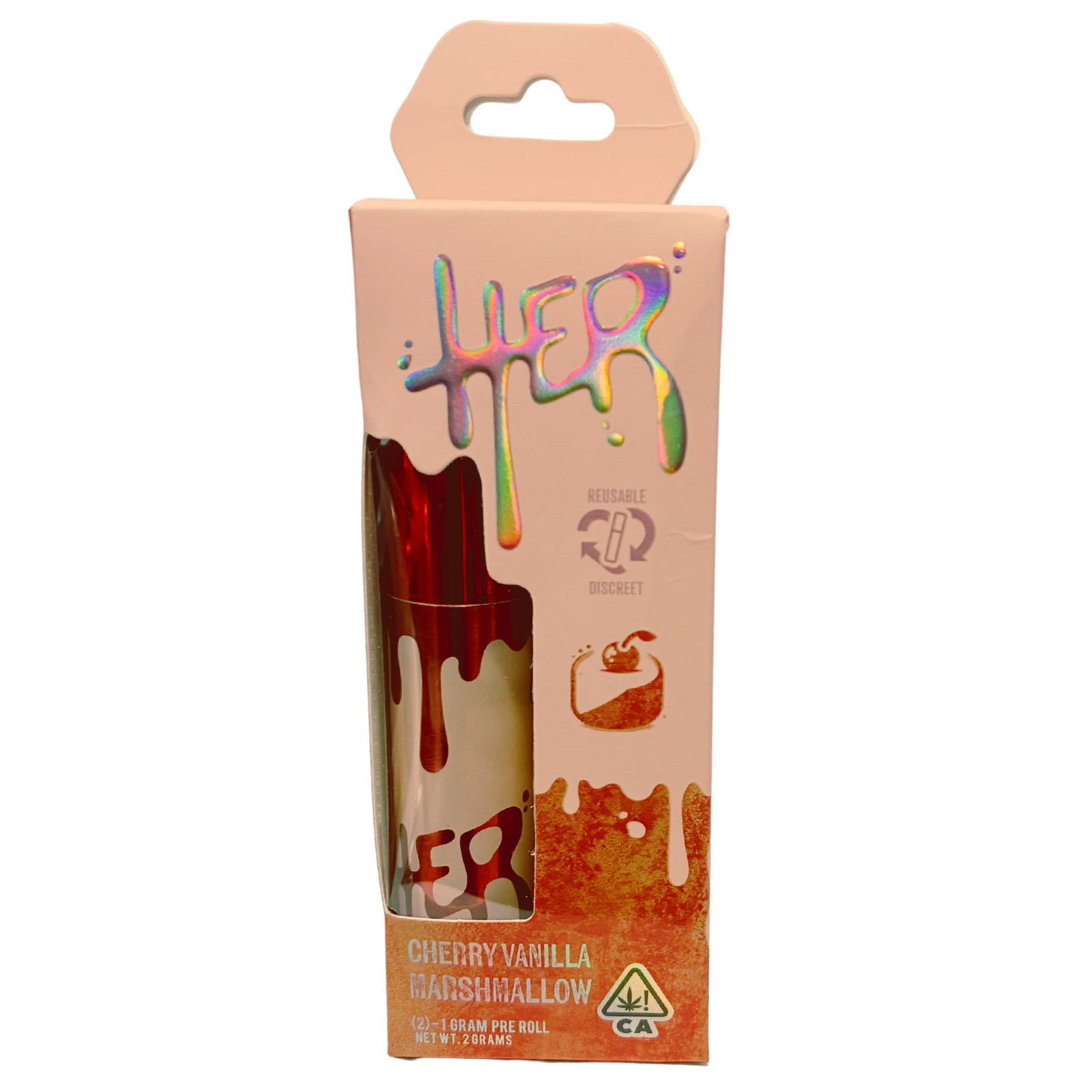 Photograph of product: HER | Cherry Vanilla Marshmallow | 2PK | 2 x