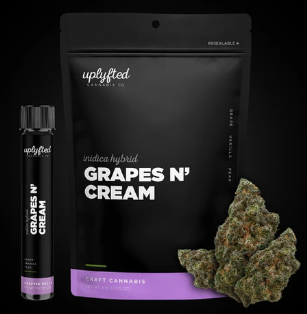 Photograph of product: Grapes N' Cream - 3.5g