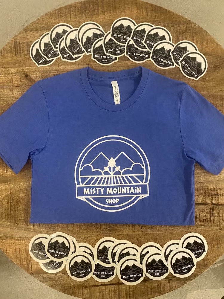 Photograph of product: Blue Tee (Large)
